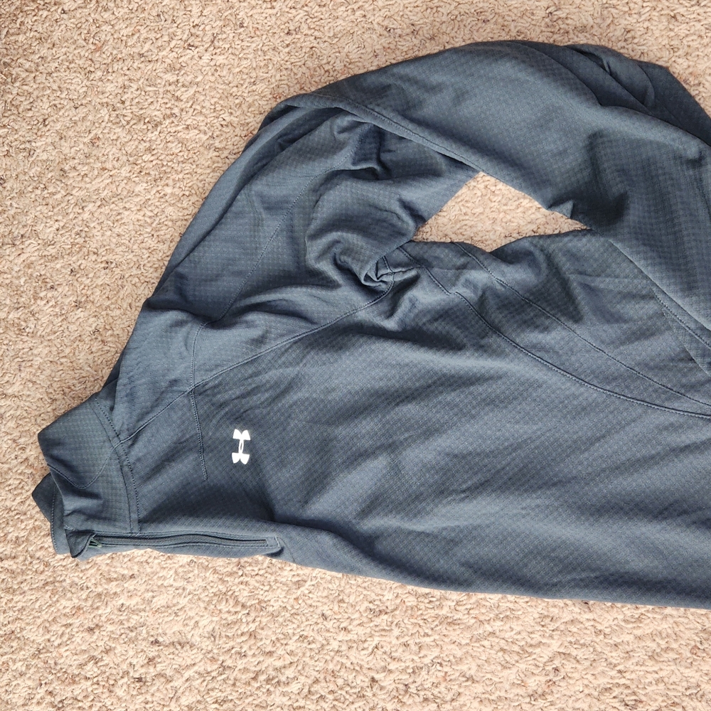 Gray Under Armour Quarter Zip